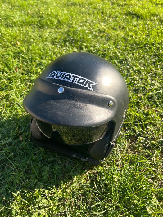 Kask motocykowy aviator