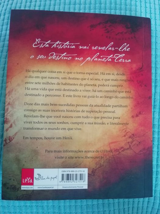 Livro Herói de Rhonda Byrne