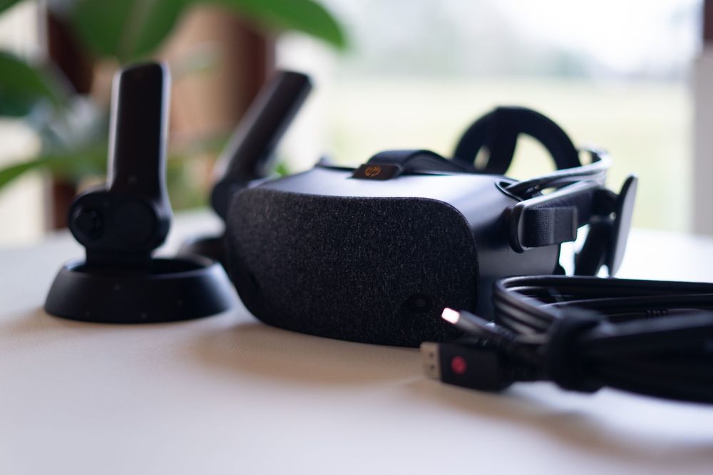 Gogle VR HP VR1000 + kontrolery