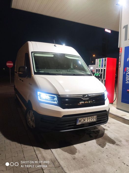 MAN TGE  Bezwypadkowy, Stan perfekcyjny, Auto bardzo zadbane, Bezwypadkowe