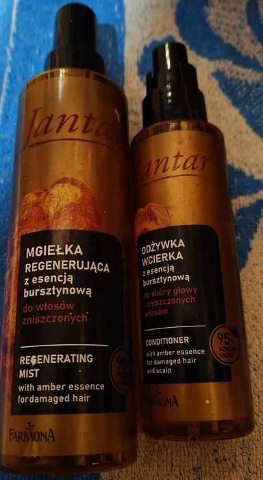 Jantar Odżywka bez spłukiwania i Wcierka