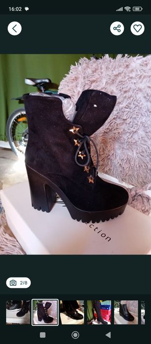 Ботінки жіночі. Нові. Сток.