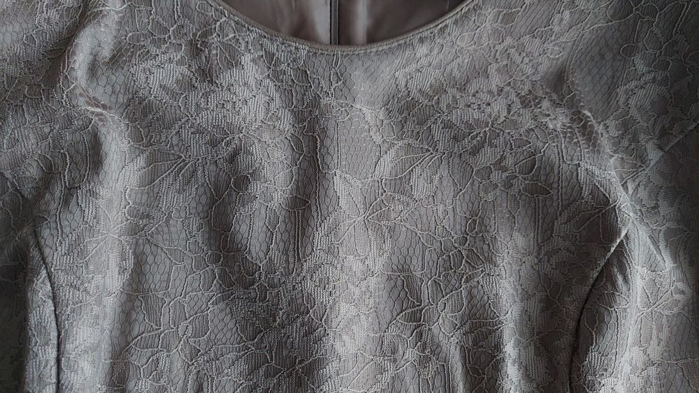 Sukienka elegancka z żakietem 46 Stan idealny