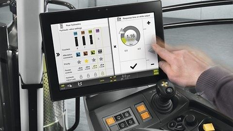 Monitor claas Touch cebis nowy nawigacja