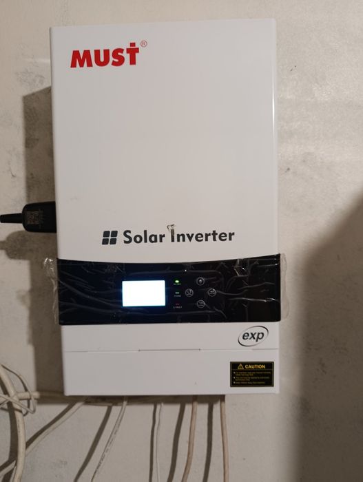 Продам інвертор однофазний Must Solar 6 кВт + акумулятор 6,5 кВт.
