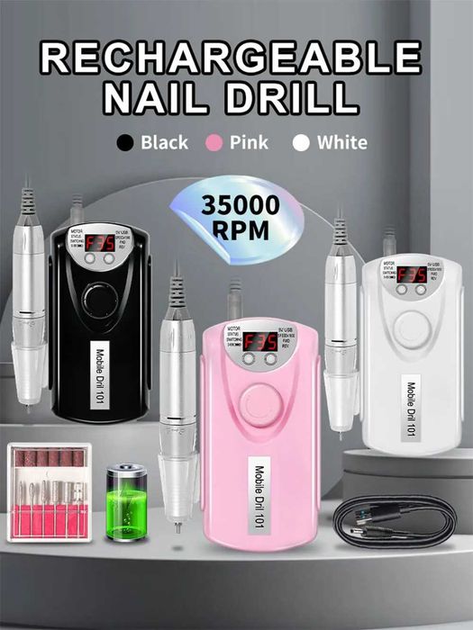 broca portátil novo 35mil rpm