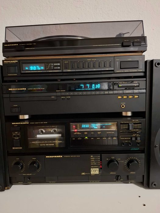 Duża wieża HIFI Stereo Marantz z gramofonem w idealnym stanie