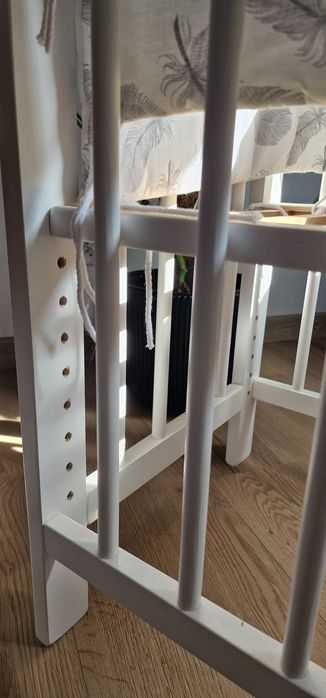 Łóżeczko dziecięce kołyska płozy 90x40