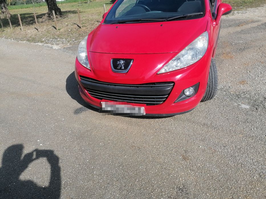 Peugeot 207 cc cabrio só peças, também reparo capotas