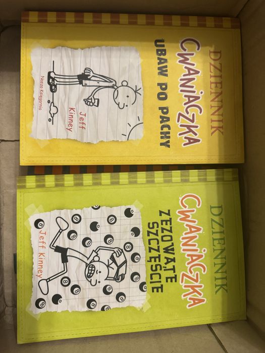 Dziennik cwaniaczka - zeataw 15 ksiazek