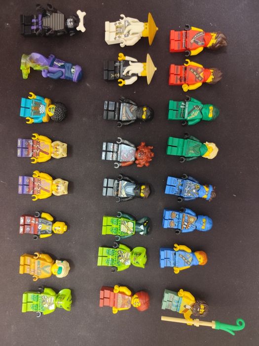 LEGO ninjago minifigurki