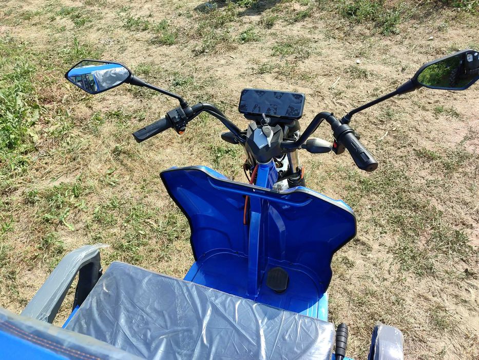 Электро трицикл 60 вольт Дозер 1200 Е ватт 2025 года