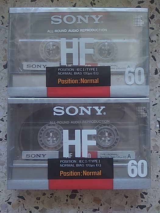 Sony hf 60 kasety magnetofonowe