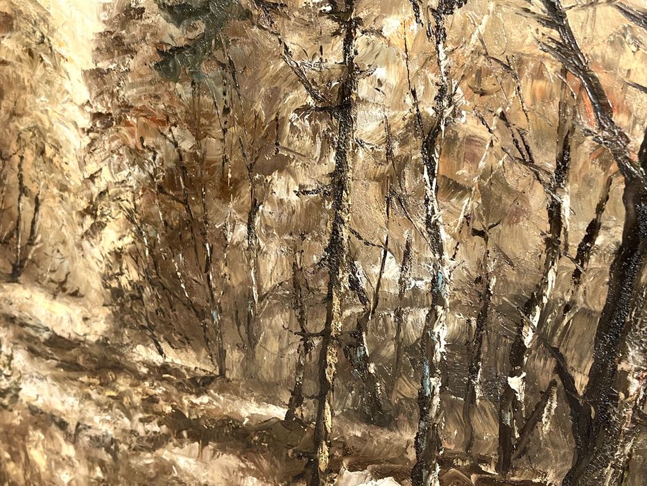Paisagem / óleo sobre tela / inicio séc.XX
