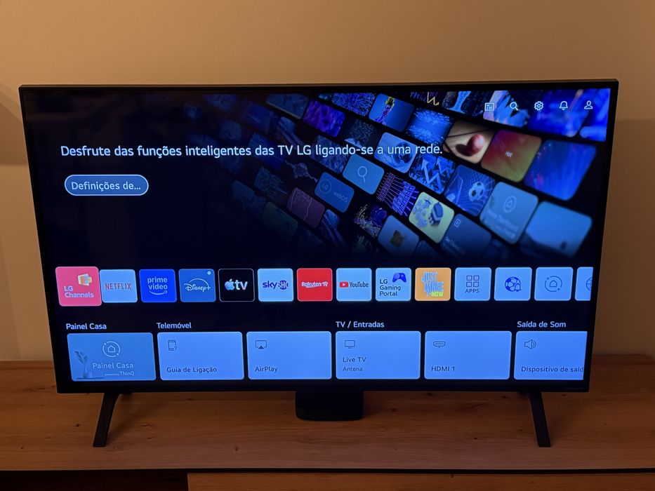 Televisão Smart TV LG 43Nano756QC