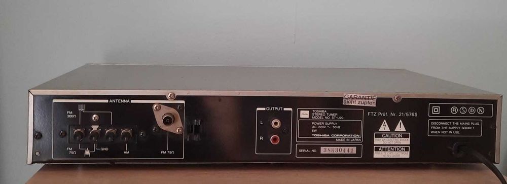 Tuner stereo Hi-Fi TOSHIBA ST-U20 w super stanie!