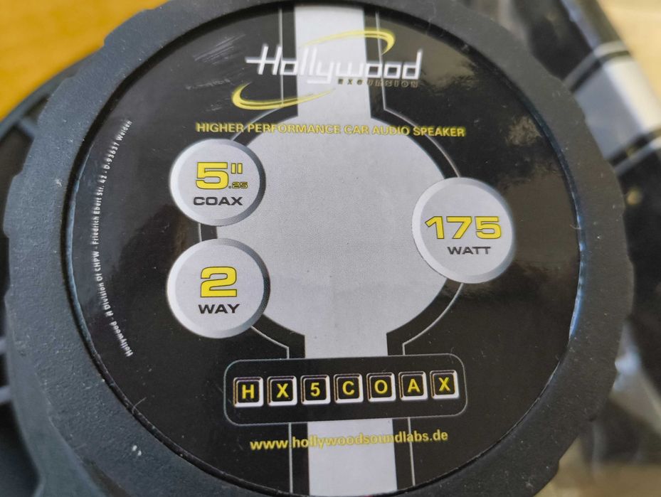 Głośniki samochodowe 2x50W Excursion HX-5 Coax