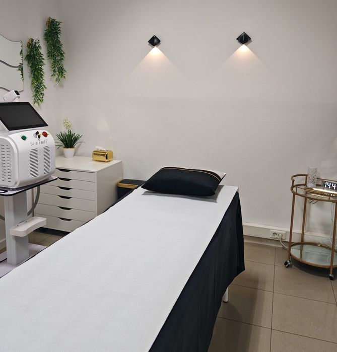 Gabinete+Máquina de depilação a Laser