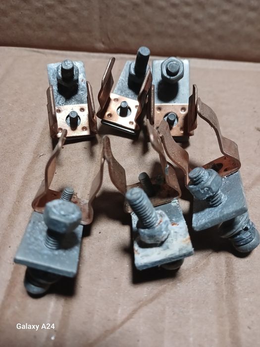 Мідні клеми до рубильнтка