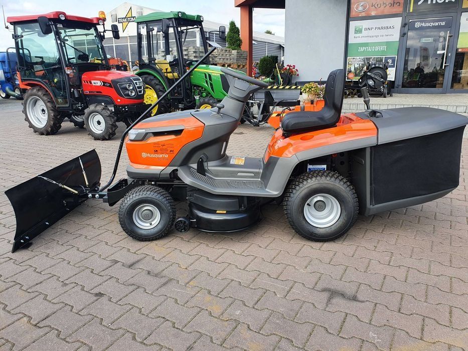 Трактор-газонокосарка садовий Husqvarna TC-114