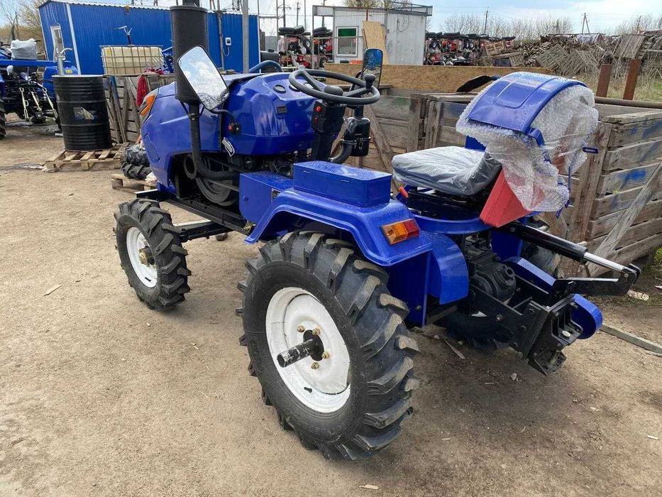 Мототрактор ЗУБР-250 Z+Плуг 2-х корп,Фреза,Доставка,ЗІП,Кредит!