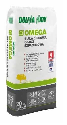 OMEGA- biała gładź szpachlowa 20kg - HURT i DETAL