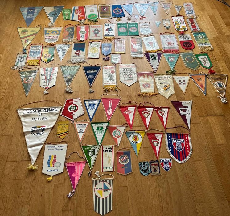 Proporczyczki PRL sportowe,miasta,imprezy,różne , zagraniczne