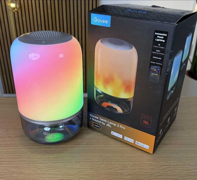 Govee Table Lamp 2 Pro x Sound by JBL (настільна лампа/колонка)