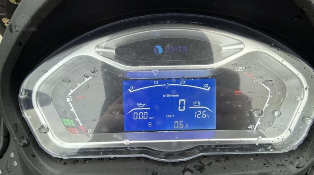 Мінітрактор ДМТЗ 544 Х РЕВЕРС примусова гідравліка широка гума Дашок