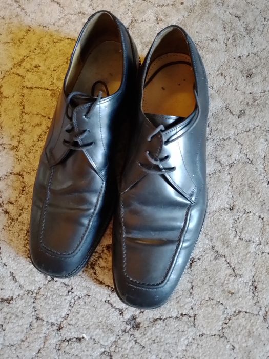 Кожаные туфли. 44 размер.