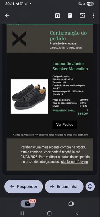 Louboutin Solas Vermelhas c/Fatura