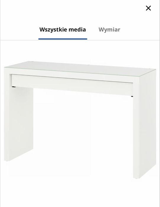 Toaletka MALM IKEA