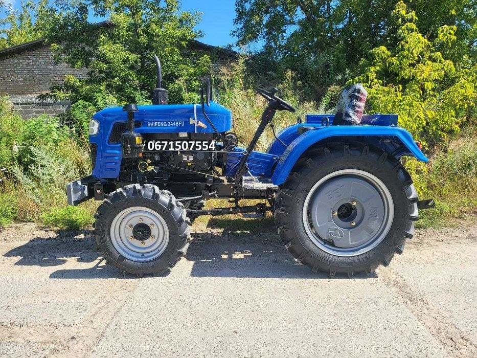 Мінітрактор Shifeng 244 BFU пасовий повний привід 4х4 Примусова гідравліка Безкоштовна доставка