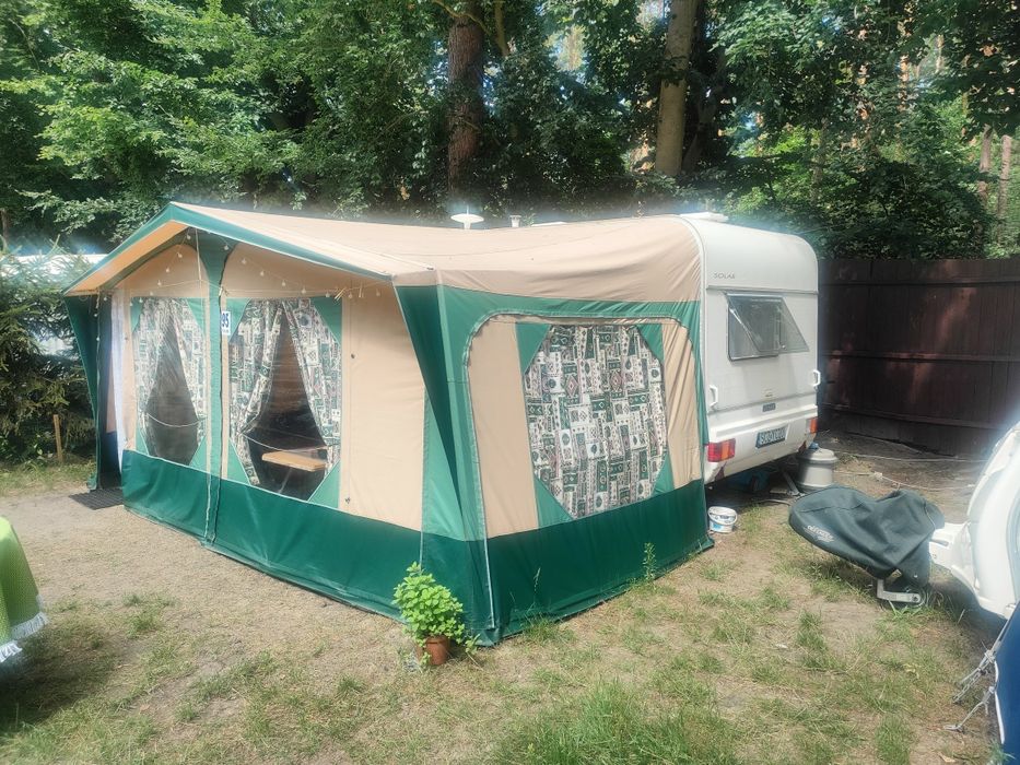 Zadbana  przyczepa kempingowa Lunar