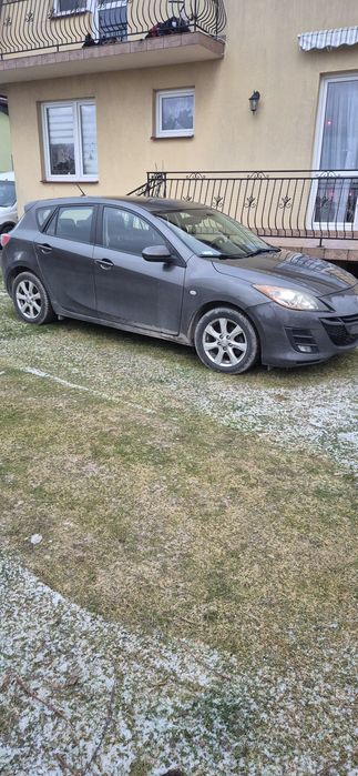 Mazda 3 1.6D 2009 uszkodzony silnik