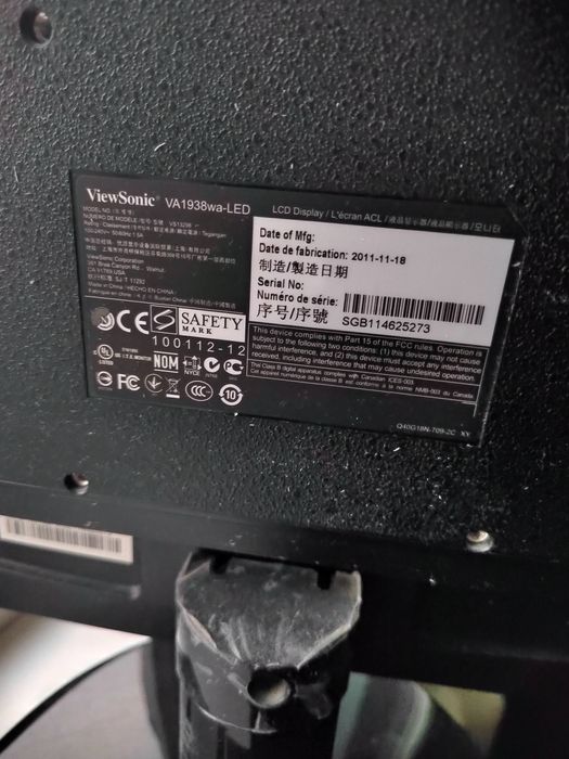 Монитор viewSonic