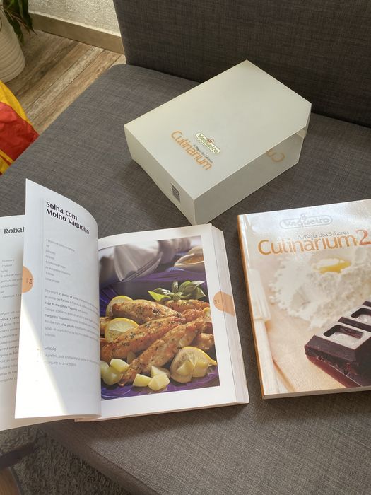 Vaqueiro Culinarium Volume 1 e 2 (e capa protetora)