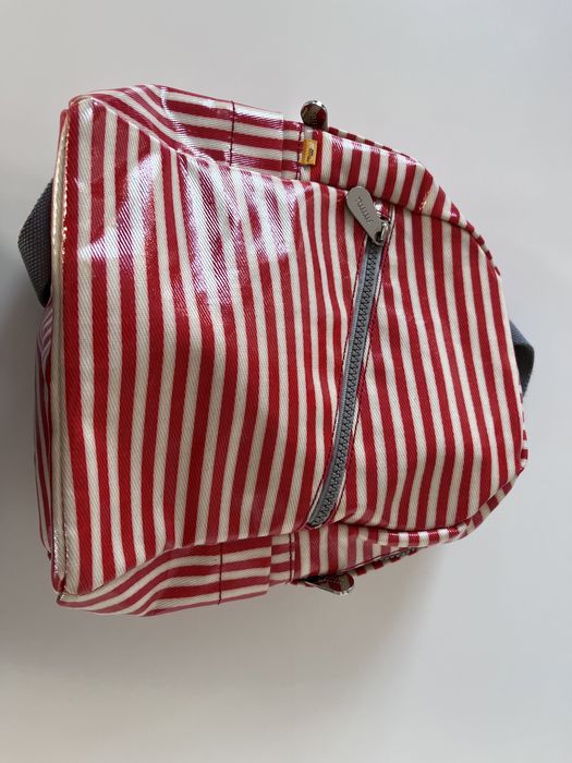 Mochila Knot mmi - riscas vermelhas - 25cm