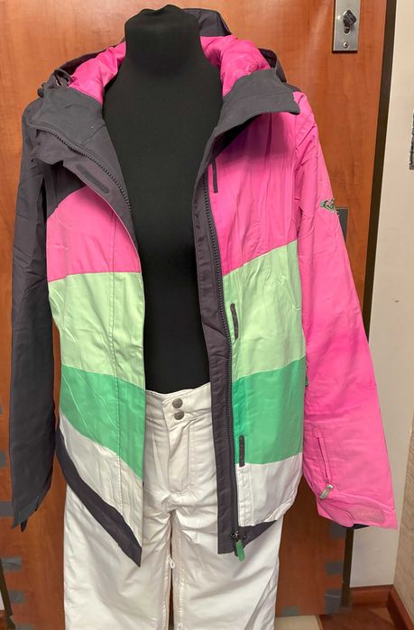 Kurtka +spodnie ortalionowe narty "Roxy" r. M