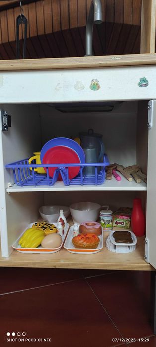 Cozinha Ikea de madeira