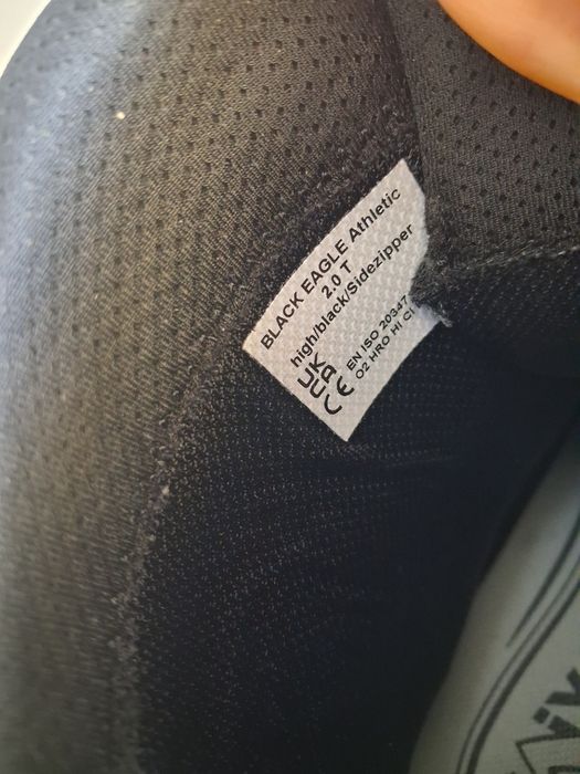 Botas militares Haix athletic fecho 42