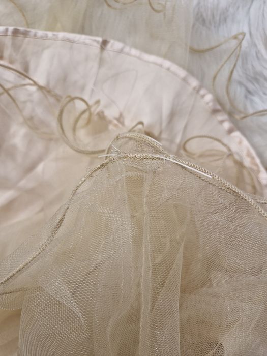 Tiulowa sukienka koktajlowa damska L