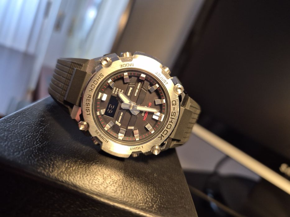 Relógio Solar Casio G-SHOCK GST-B600 + Bluetooth