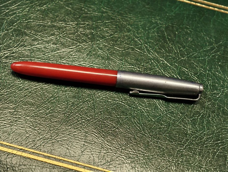 Pióro długopis  ZENITH czerwony 2 PRL