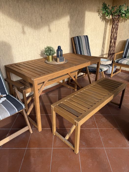 Zestaw mebli ogrodowych Ikea