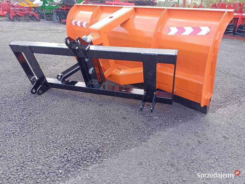 Pług do śniegu 1,5m lemiesz z mocowaniem EURO lub TUZ SMS