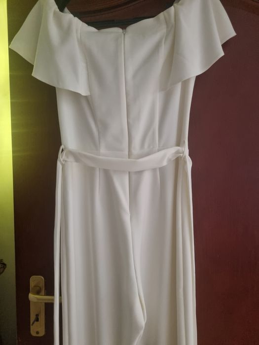 Biały kombinezon miss selfridge