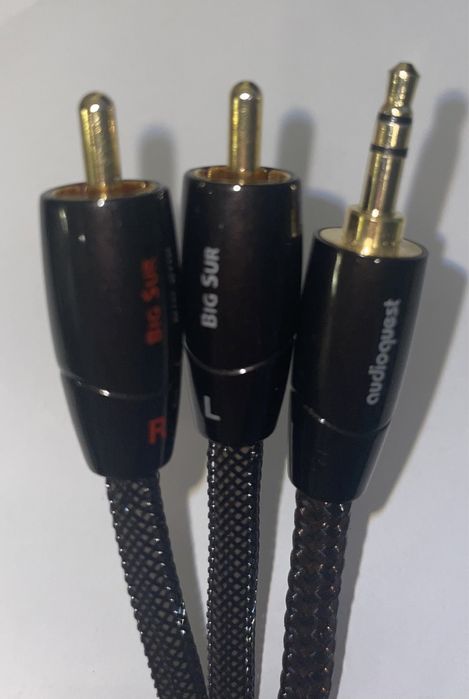 Кабель AudioQuest BIG SUR 1.0m 3.5mm - RCA (BIGSUR01MR)