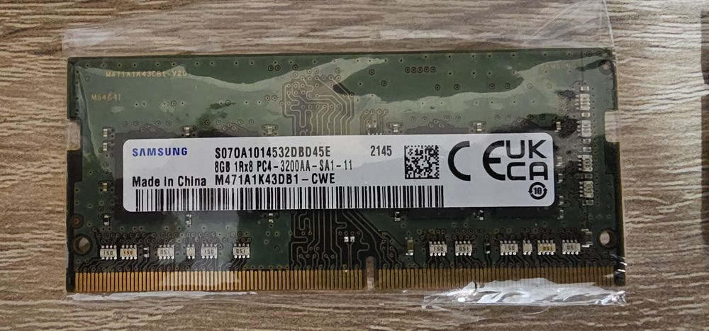 Pamięć RAM ddr4 8gb Samsung
