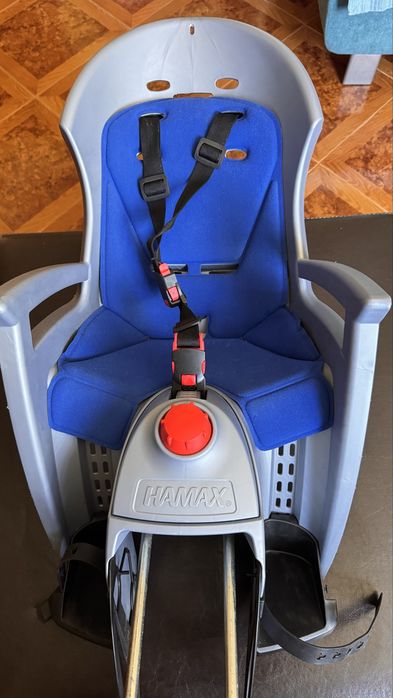 Porta bebé para quadro de bicicleta Hamax Siesta até 22kg